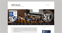 Desktop Screenshot of lvsvhasselt.be